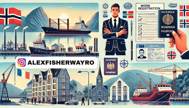 AlexFisherWay despre munca în Norvegia pentru cetățenii moldoveni cu pașaport românesc.